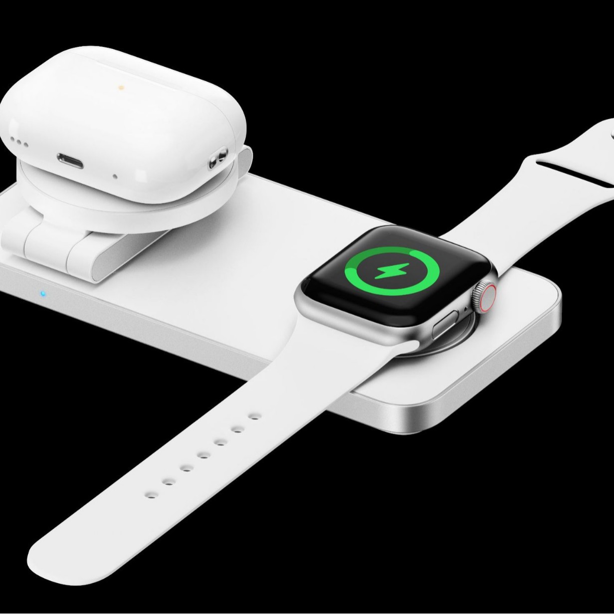 New cross-border all-in-one mobile phone, watch, earphone, wireless charger, mobile phone charging base in stock Application Scenario