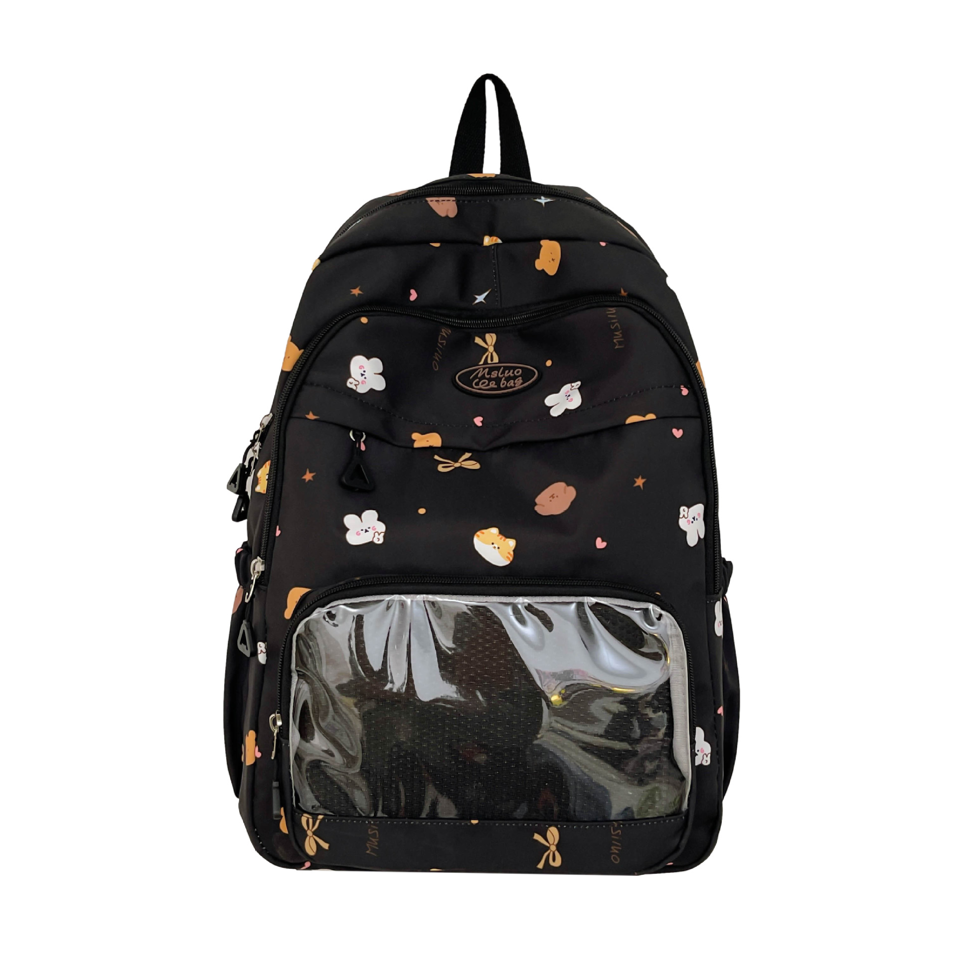 Junior high school girl schoolbag, Korean style Instagram forest-themed versatile, high appearance level girl backpack, large capacity backpack for middle school students Item Picture