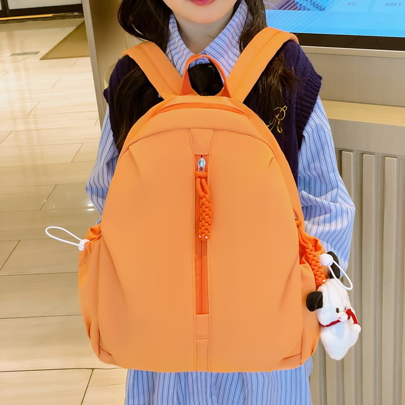 New style backpacks for women, fashionable primary school students, lightweight and waterproof travel bags, high appearance level kindergarten schoolbags full figure