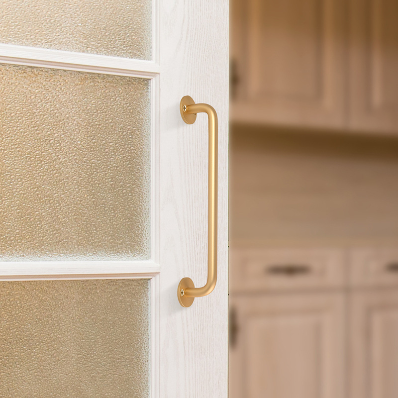 Top durable wood doors, iron doors, sliding doors, handles, cabinet doors, drawers, barns, doors and Windows, passageways, door handles, exposed installation without drilling Application Scenario