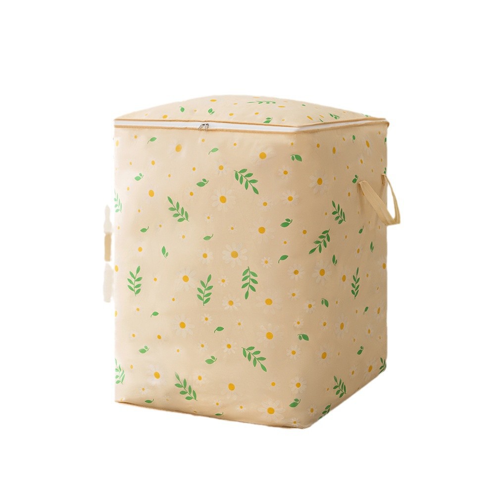 Printed clothing storage bags, moisture-proof and dust-proof cotton quilt bags, moving luggage storage bags, household large-capacity miscellaneous bags Item Picture