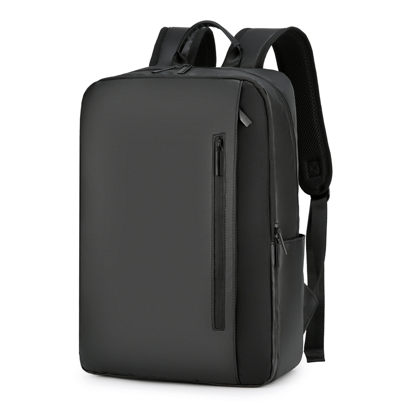 A new cross-border business commuting backpack for men, a casual travel computer bag with a high-end feel, large capacity and simple design Item Picture