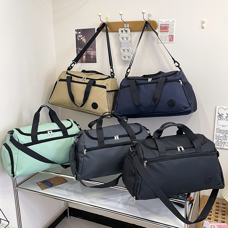 Lightweight short-distance storage travel bags, new dry-wet separation fitness bags for foreign trade, independent shoe compartments, maternity bags, luggage bags Specification drawing