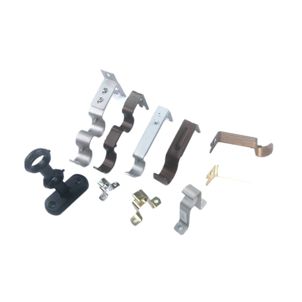 Specialized manufacturer's metal curtain rods, Roman rods, brackets, brackets, curtain accessories, hooks, supports wholesale, cross-border hot products Item Picture