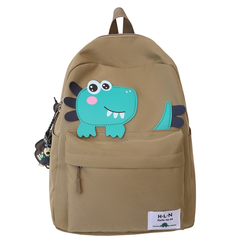 New baby backpacks for boys, girls and children in kindergartens, large-capacity cartoon dinosaur cute travel backpacks Item Picture