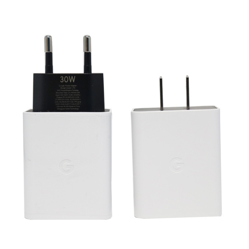 Cross-border best-selling Google 30W charging head, Google7 charger, Pixel6 mobile phone fast charging head adapter full figure