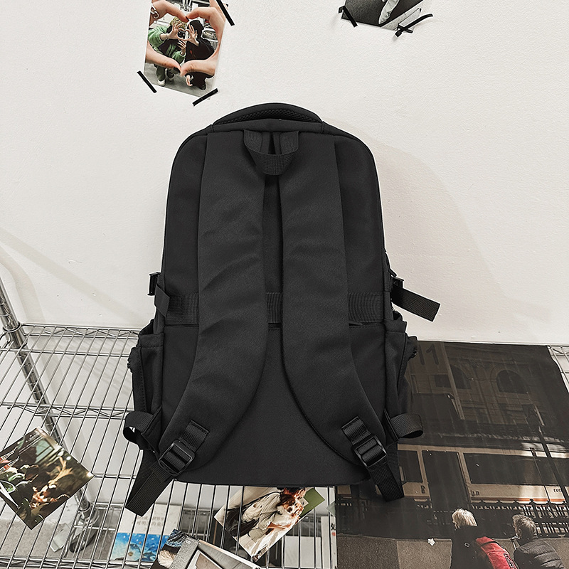 New trendy brand backpacks for men, large-capacity outdoor lightweight travel backpacks, versatile schoolbags for junior high school, senior high school and college students, and for women Specification drawing