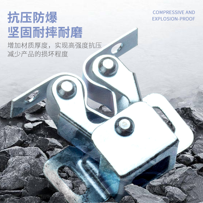 Dingsen stainless steel cabinet door cold-rolled steel clamp-on type cold-rolled bead royal cabinet door suction accessories Application Scenario
