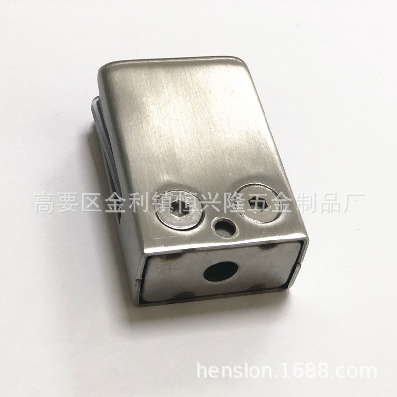 Stainless steel glass clamps, glass clips, glass fixing clamps, glass supports, stair guardrail clamps, no need for drilling full figure