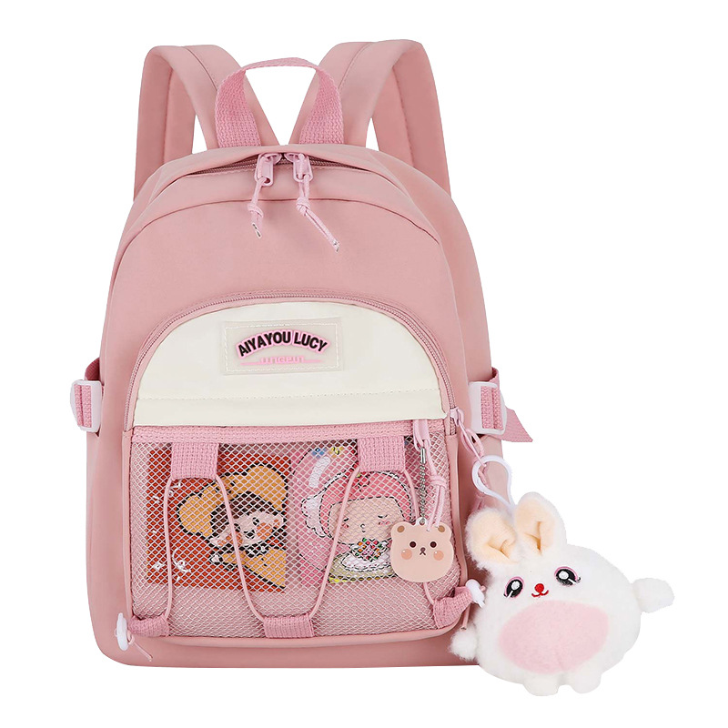 Mini schoolbags, girls' bags, kindergarten children's and girls' small backpacks, cute and portable new backpacks for going out Item Picture