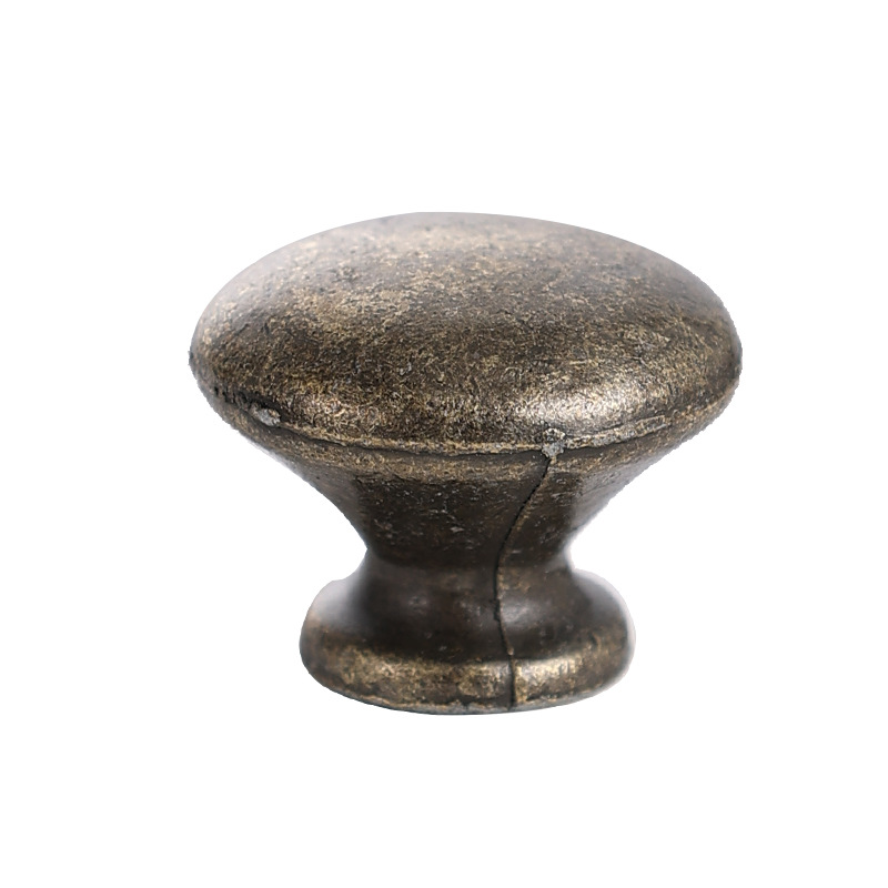 Retro single-hole small handle, alloy round head drawer handle, gift box jewelry box drawer handle, pull head mini handle Item Picture