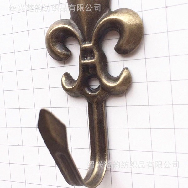 Curtain hooks, small orchid hooks, European-style wall hooks, binding straps, hanging balls, window decoration accessories, rose and peony hooks full figure