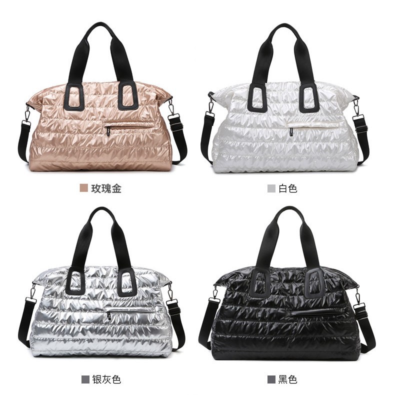 Cross-border fitness bag, women's leisure exercise bag, dry and wet separation waterproof swimming bag, yoga hand bag, shoulder bag, fashionable luggage bag details Picture