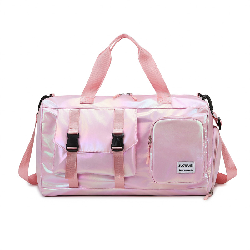 In 2025, short-distance travel bags for men and women, large-capacity portable sports, fashionable and colorful swimming bags, dry and wet separation yoga bags full figure