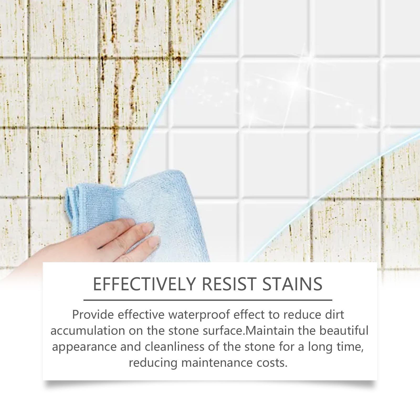 Youdaoplaceholder0 stone crystal coating agent, indoor tile care, scratch brightening, crystal marble maintenance crystal coating agent Specification drawing