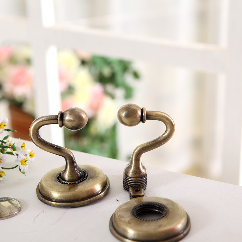 Cross-border new curtain, coat and hat hook, hook accessory factory direct sales aluminum alloy S wall hook, wall hook A19 Specification drawing