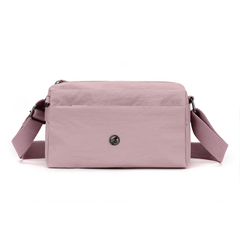 Wholesale nylon fabric commuter small square bag 2025 Autumn new lightweight single-shoulder bag for casual and simple crossbody Item Picture