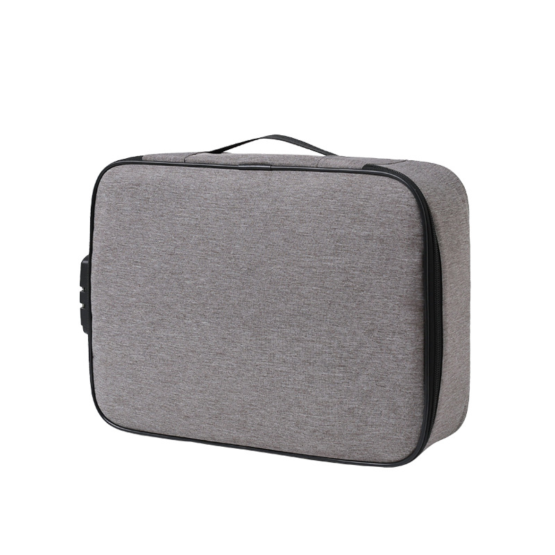 Waterproof travel document storage bag, large-capacity household certificate and document storage bag, file organization bag, passport bag Item Picture
