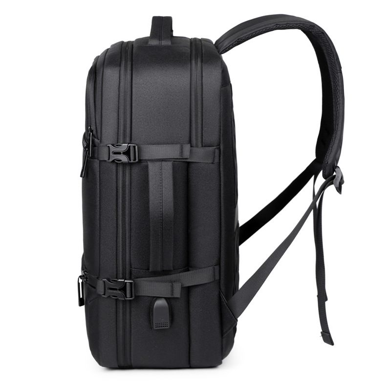 Casual commuting large-capacity backpack, business trip backpack, high-end men's water-resistant bag, business computer bag details Picture