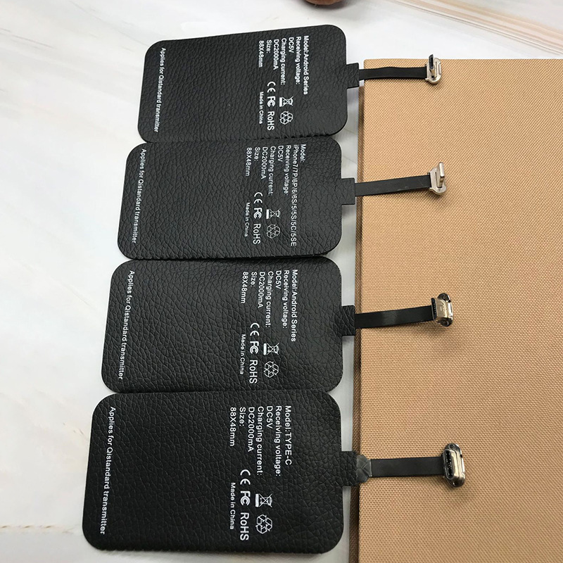 10w wireless receiver compatible with Apple and Android type-c mobile phone receivers, surface mount 2A fast charging receiver details Picture