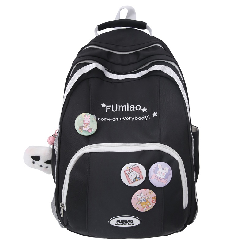 Cross-border Japanese-style schoolbag for female high school students, with a unique design sense, large capacity and high appearance level. Korean-style schoolbag for junior high school students Item Picture