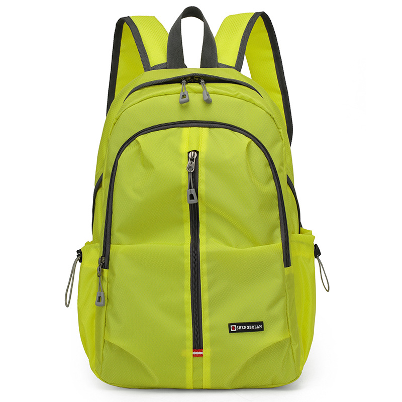 2024 New style simple and lightweight outdoor casual sports backpack, ultra-light large-capacity foldable travel bag Item Picture