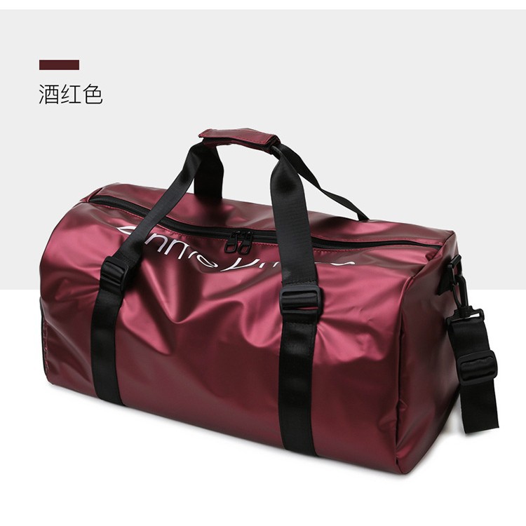 Hand-held travel bag, short-distance dry and wet separation large-capacity storage bag, sports and fitness bag, high-end crossbody large bag, fashionable Specification drawing