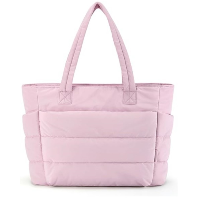 This is a lightweight and fluffy women's handbag in stock. It is suitable for travel and work on the beach, in the gym and in stores full figure