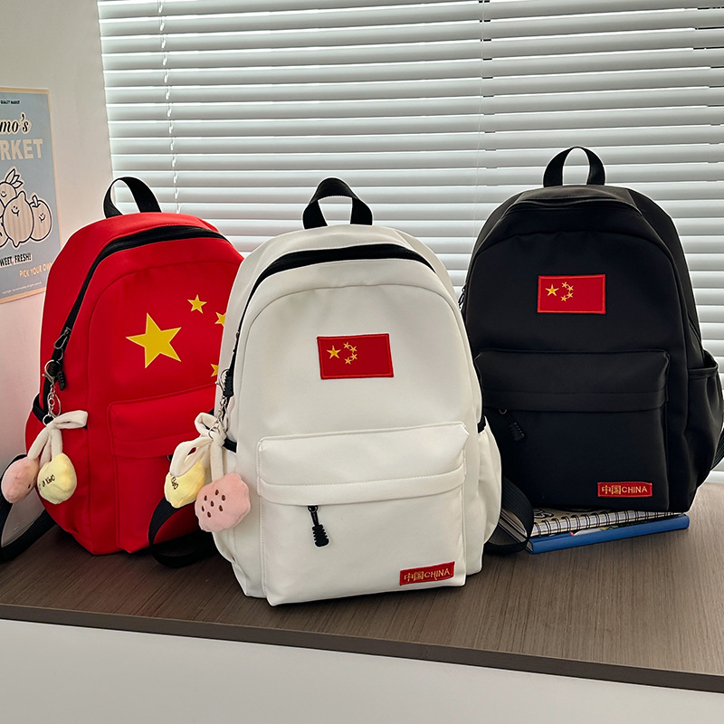 New backpack, casual, simple and large-capacity backpack, schoolbag for junior high school, senior high school and college students, outdoor travel bag and study tour bag Application Scenario
