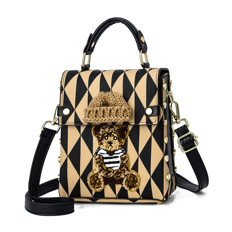 A small crossbody bag with a unique and high-end feel, mini and fashionable in Instagram, a single-shoulder crossbody bag, a small handbag with loose change and a mobile phone case Item Picture