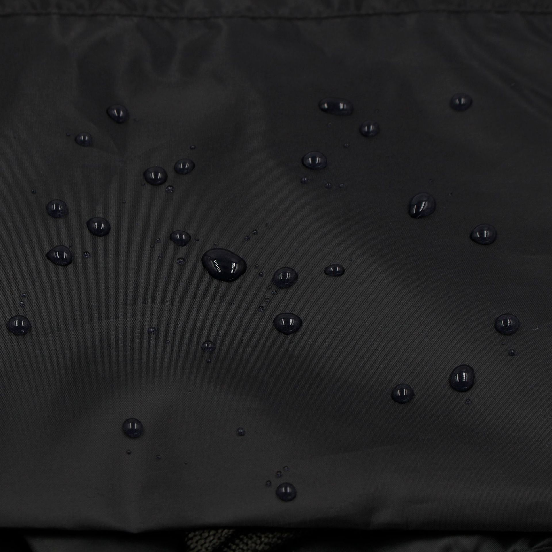 The bottom opening of the 210D black canopy tent storage bag is equipped with two hand straps details Picture