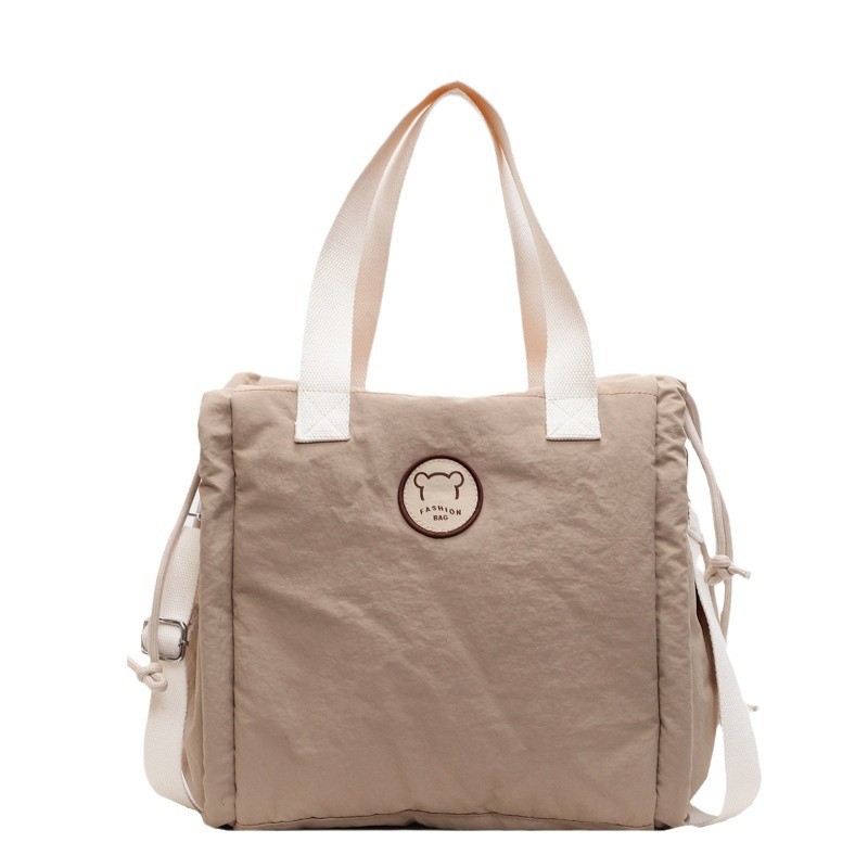 Single-shoulder bag, Japanese-style handbag design, single-shoulder bag, Korean-style college student trendy artistic casual fabric crossbody bag Item Picture