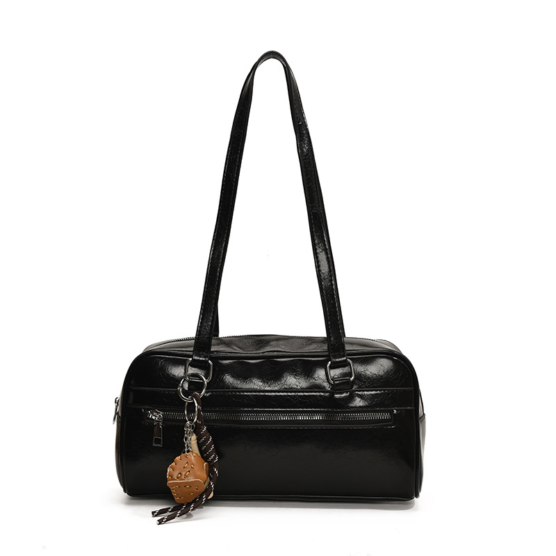 High-end, stylish and large-capacity bag for women 2025 new style casual commuting single-shoulder bag, popular hand-held baguette bag Item Picture