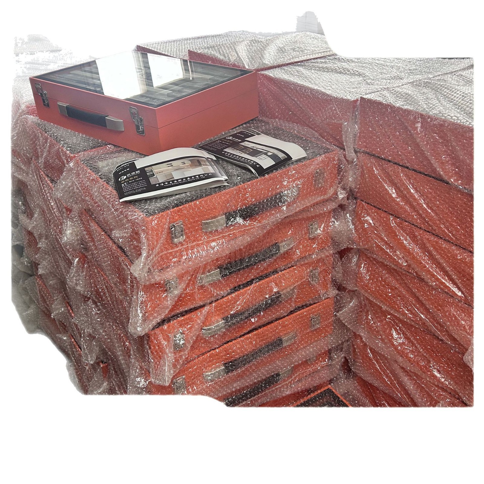 Free sample of artificial quartz stone, marble, granite, terrazzo, bar counter and kitchen countertop Item Picture