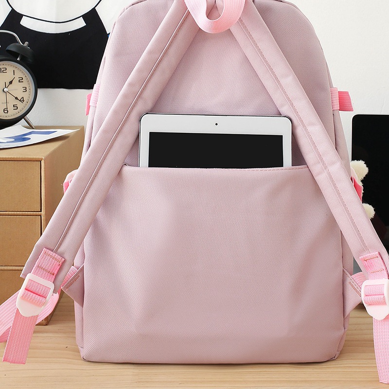 New schoolbags for primary and secondary school students, large-capacity, cute backpacks, backpacks, and portable casual travel bags Application Scenario