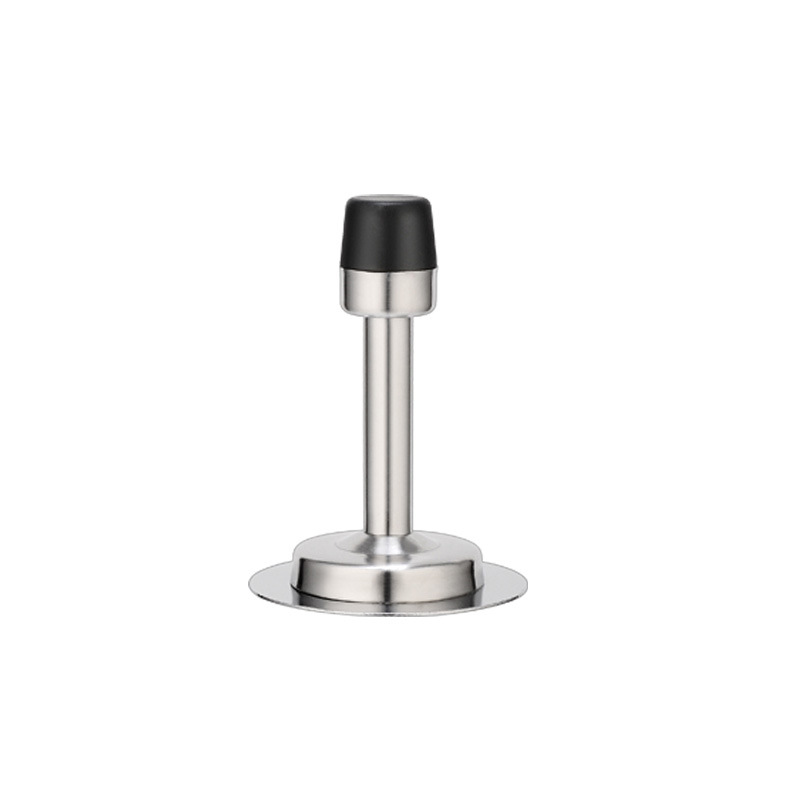 Non-perforated door, stainless steel extended door stop, anti-collision, rubber door stop on the top of the bathroom door, glass door, door stop, door resistance Item Picture