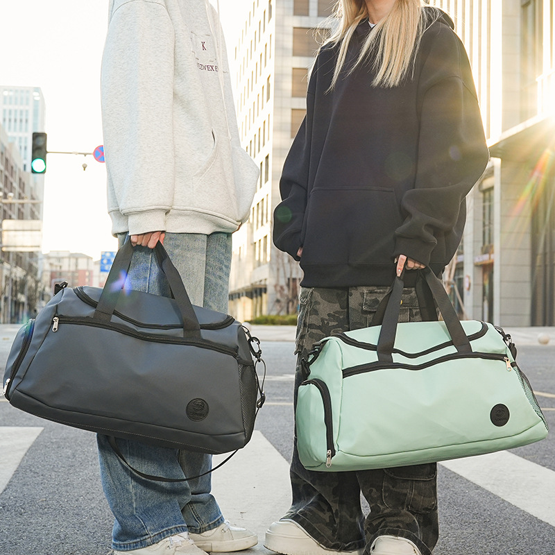 Lightweight short-distance storage travel bags, new dry-wet separation fitness bags for foreign trade, independent shoe compartments, maternity bags, luggage bags details Picture
