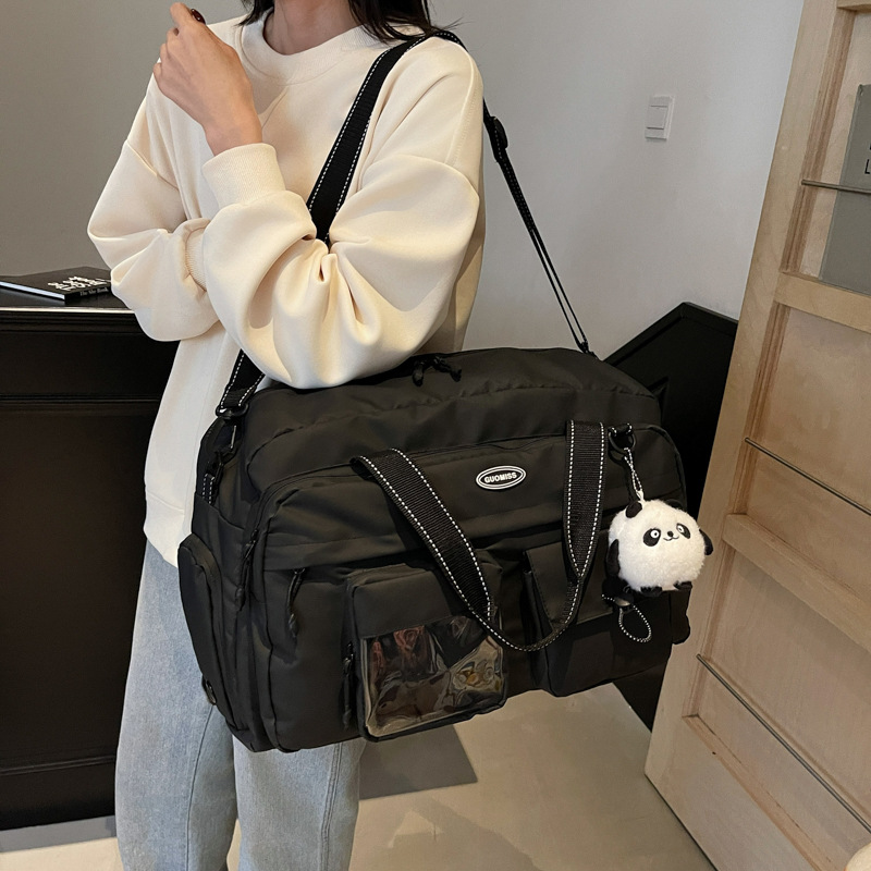 Business travel bags for women, large-capacity hand-held light luggage storage bags, casual dry and wet separated sports and fitness bags for men details Picture