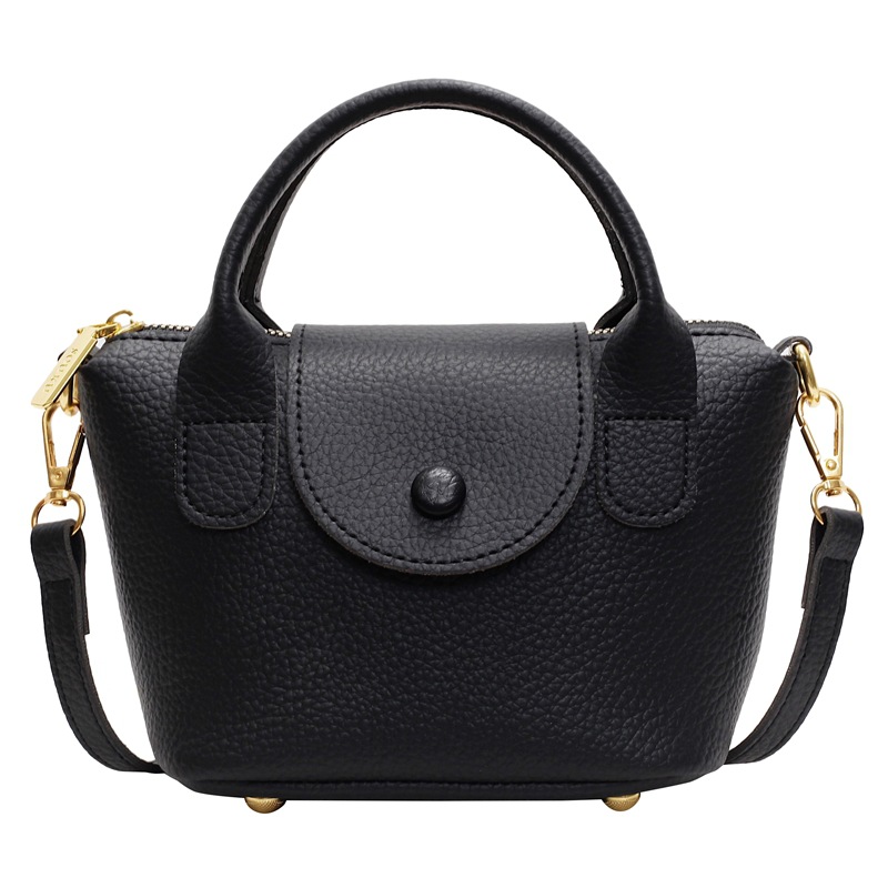 A niche design hand-held small bag for women, a new 2024 fashionable and simple style dumpling bag, versatile single-shoulder crossbody bag Item Picture