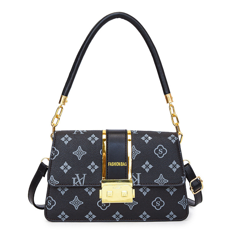 This stylish small bag is a new winter collection for 2024. It features a lockable underarm single-shoulder bag and a simple yet fashionable crossbody bag for women Item Picture