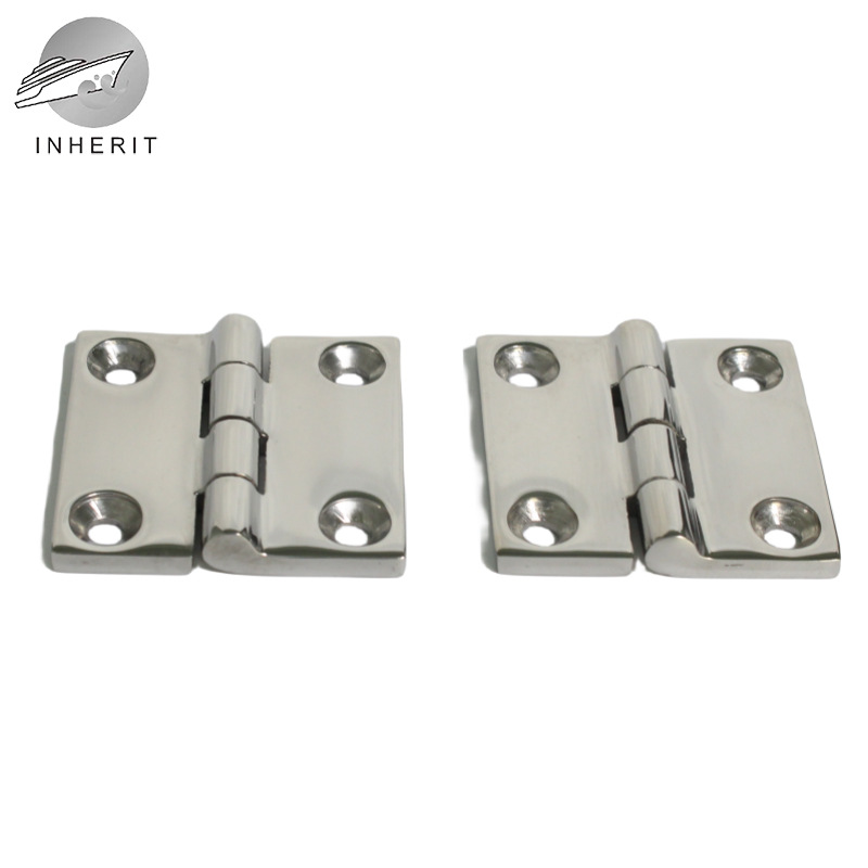 50*50mm cast hinges, 316 stainless steel, 38*38 square hinges, small square hinges, thickened metal looters full figure