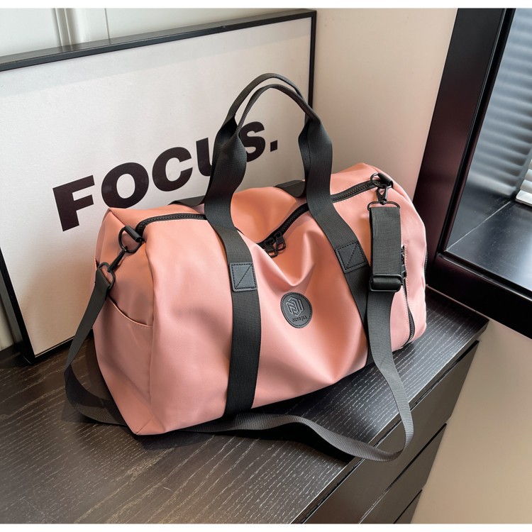 Customized travel bags with dry and wet separation, swimming bags, large-capacity short-distance portable multi-functional sports and fitness bags for women wholesale Specification drawing