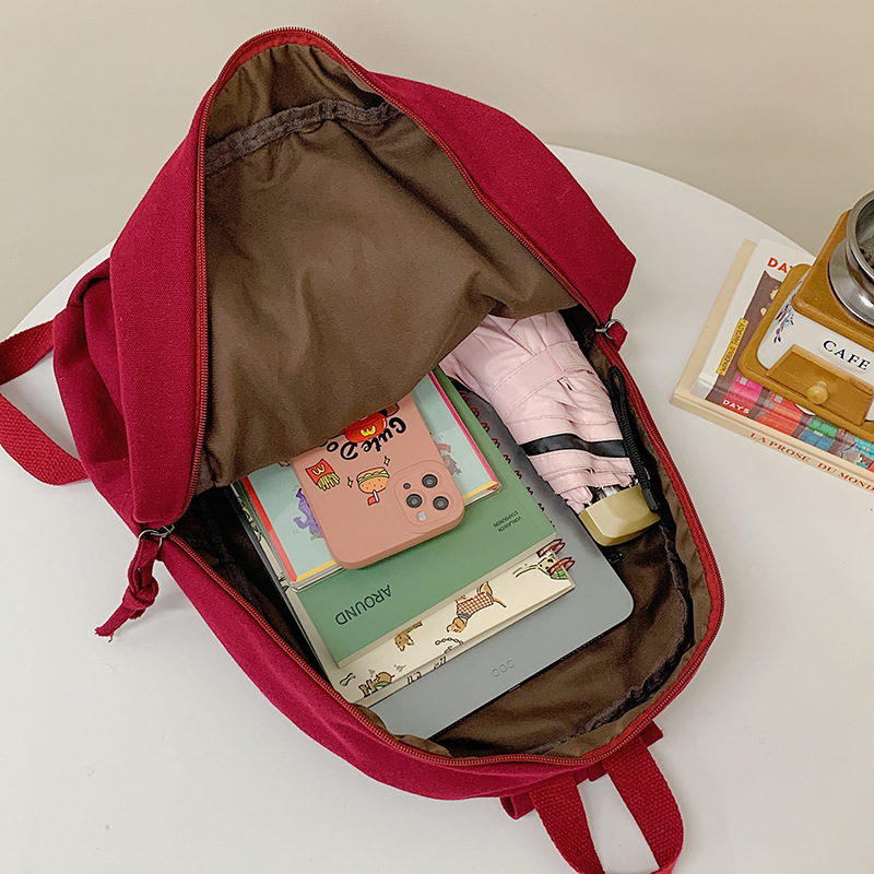Cartoon cute dog, school-style backpack, soft girl, large-capacity casual school bag, travel backpack Application Scenario