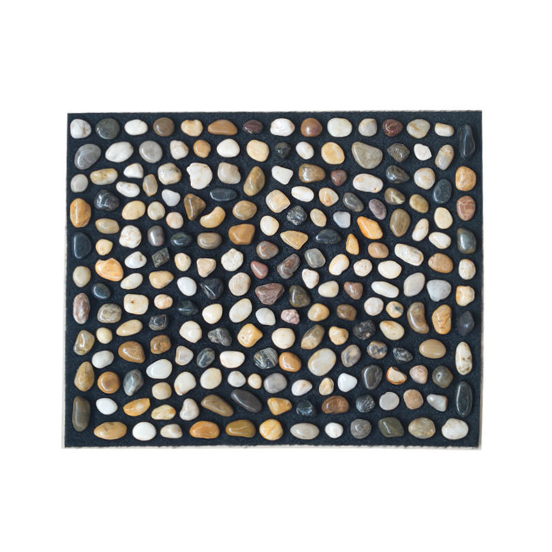 Foot massage pads, home carpets, pebbles, Wangguo foot pads, stone roads, foot massage pads, acupressure boards, rain flower stones Specification drawing
