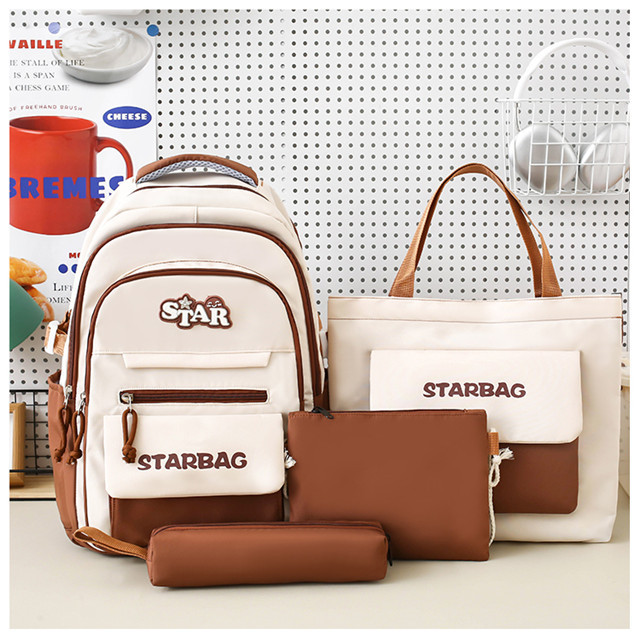 Large-capacity backpack, college style for junior and senior high school students, casual schoolbag for college students, fashionable travel backpack Specification drawing