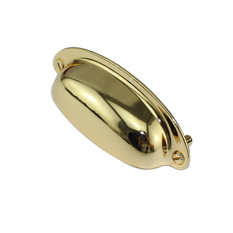 108MM shell handle, dumpling handle, semi-circular drawer handle, Nordic medicine cabinet, cabinet handle, 88-hole spacing details Picture