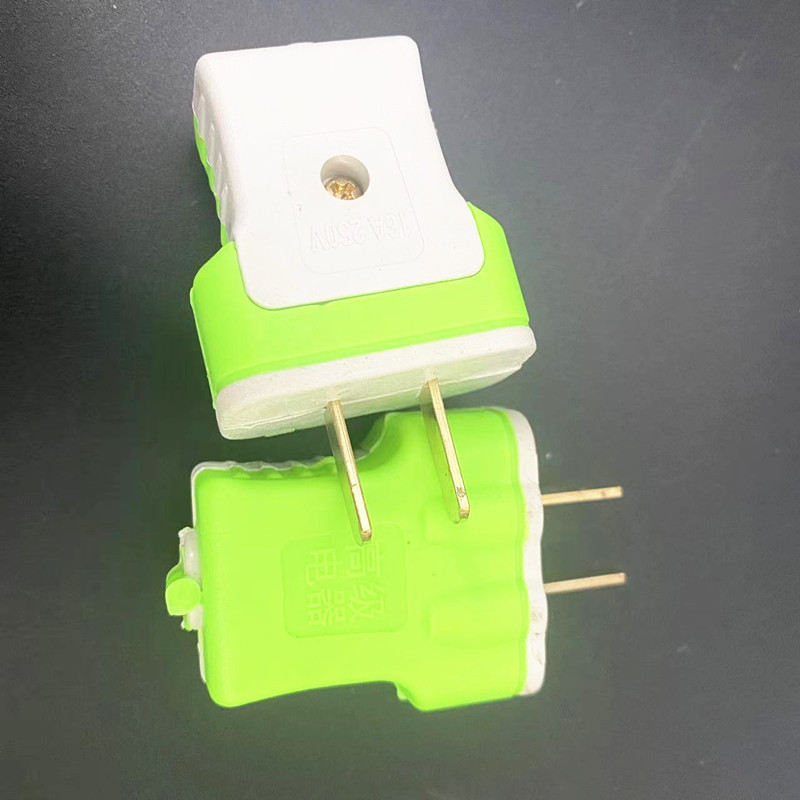 Green second-level plug, T-shaped rubber-coated anti-drop plug, one yuan per piece, available from street vendors Application Scenario