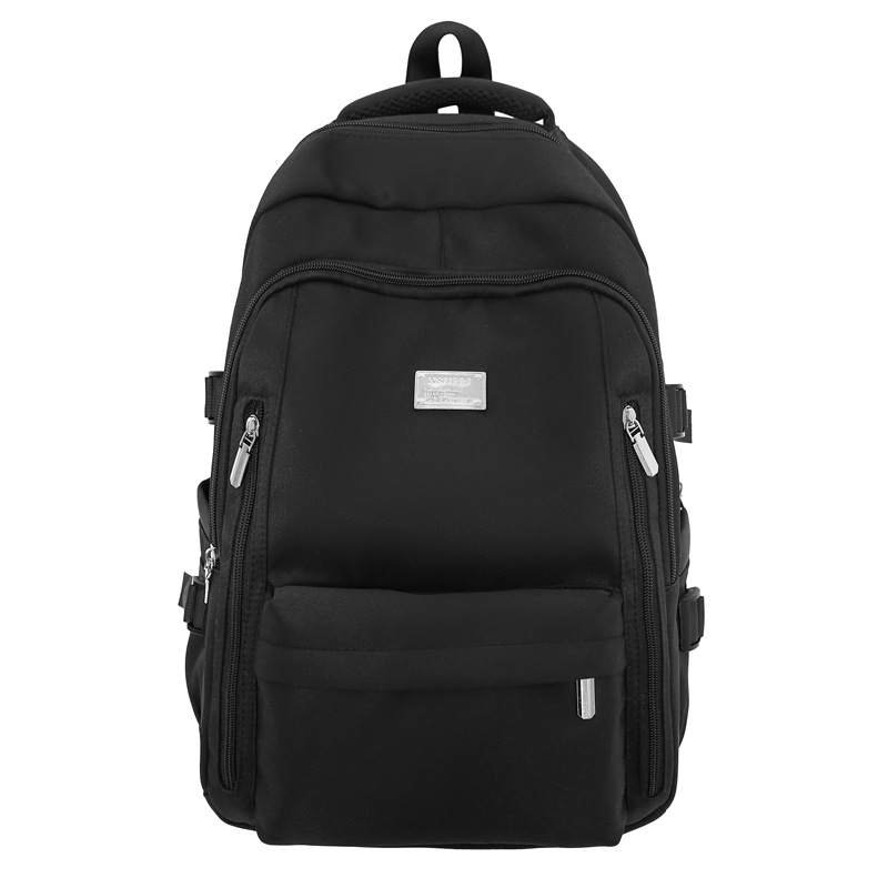 A lightweight and simple schoolbag for junior high school students, a versatile backpack for college students, and a large-capacity, lighter-load backpack for high school students Item Picture