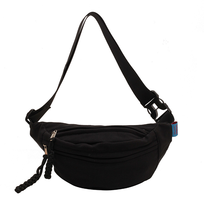 New student sports single-shoulder crossbody bag for men and women, simple and versatile ins couple outdoor travel backpack Item Picture