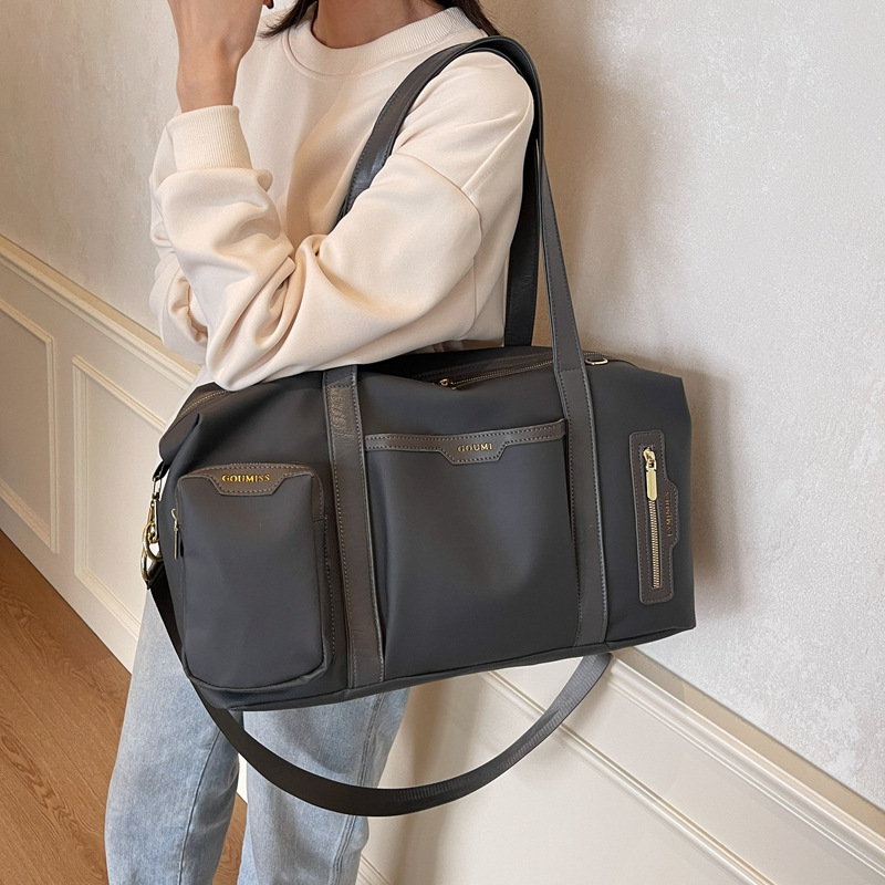 Cross-border men's and women's same-style travel bags, large-capacity dry-wet separation sports and fitness bags, short-distance travel carry-on luggage bags full figure